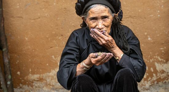 Sapa Old Ethnic Woman